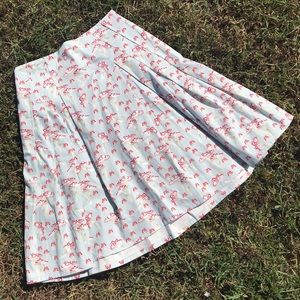 Carolina Herrera Archive Print Collection Skirt